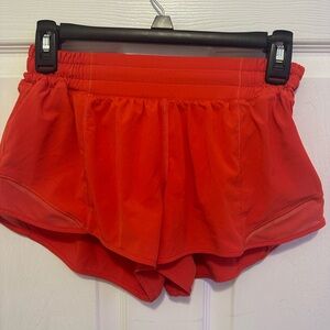lululemon hottie hot 2.5 inch; color is hot heat